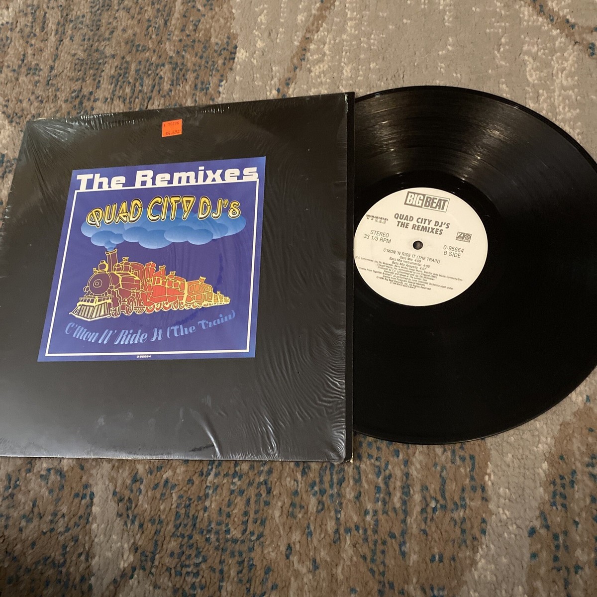 Quad City DJ's c'mon n ride it( the train) vinyl lp | eBay