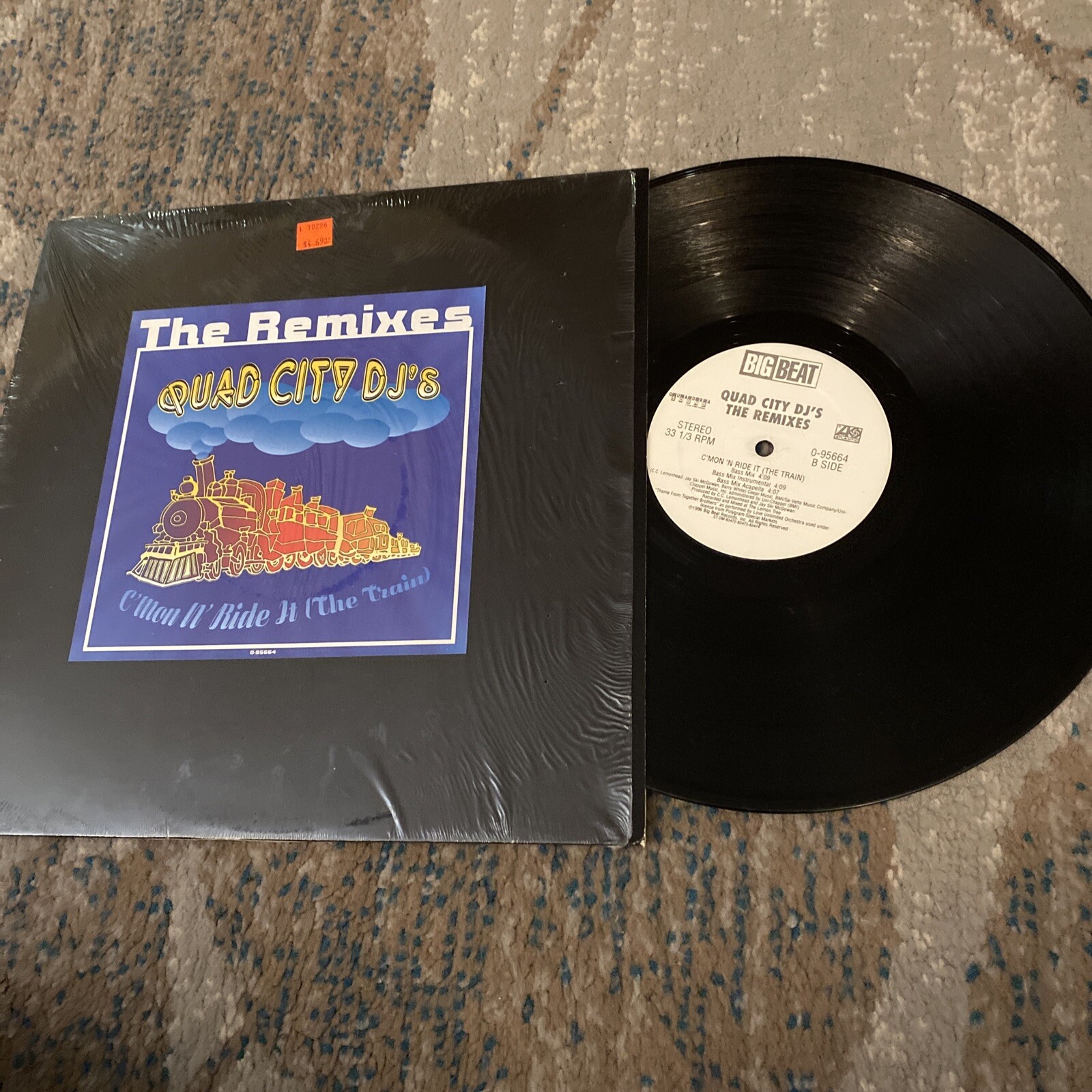 Quad City DJ’s c’mon n ride it( the train) vinyl lp | eBay