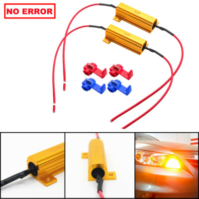 LED Load Equalizer 50W 6Ohm Resistor 3157 Brake Stop Parking Hyper Flash Fix OE | UK LED Load Equalizer 50W 6Ohm Resistor 3157 Brake Stop Parking Hyper Flash Fix OE | UK