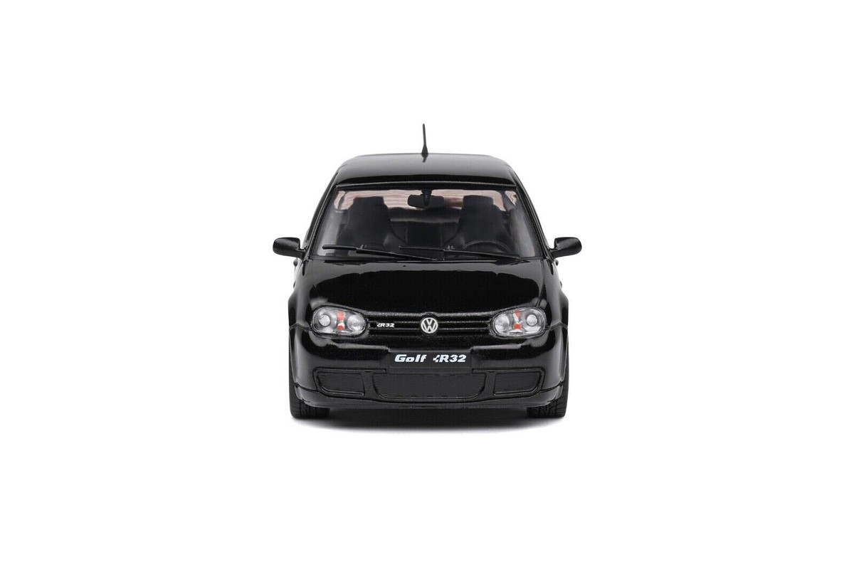 1/43 Volkswagen Golf IV R32 Black 2003 Diecast Model Car by Solido