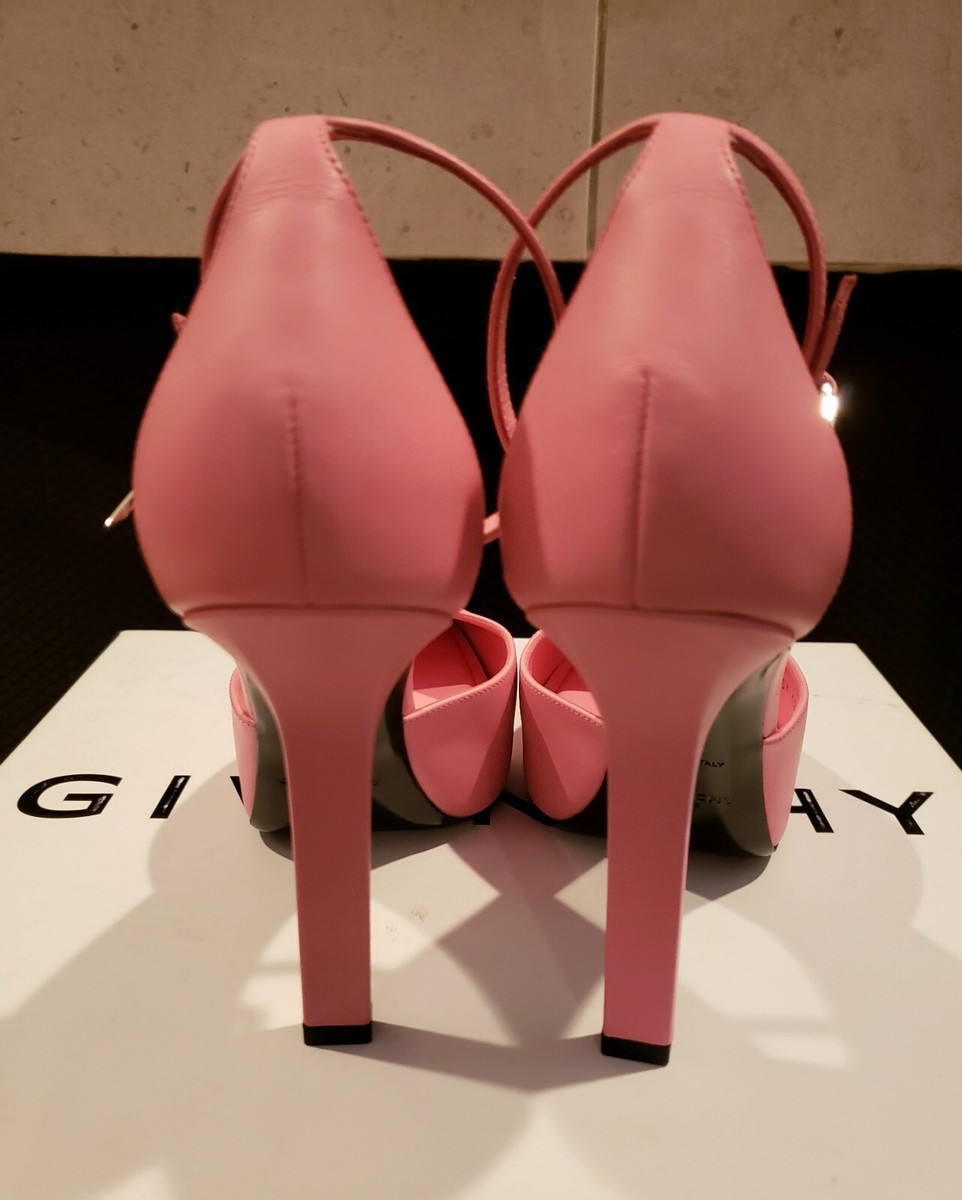 $995 Givenchy Women Platform Pumps G Lock Pointed Toe Pink $995 Givenchy Women Platform Pumps G Lock Pointed Toe Pink