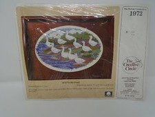 The Creative Circle Cross Stitch Kit "To the Pond"  1972 - Sealed Package