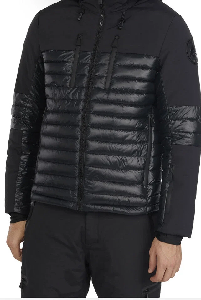 CANADA GOOSE Giacca da sci uomo PAJAR Valdem Mixed Media 3M imbottitura nera isolata 399$