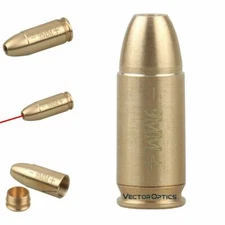 Ade Advanced Optics Red Laser Boresighter for 9mm handgun pistol Boresight 