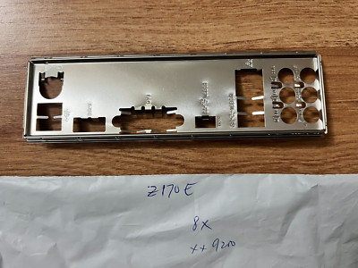 ASUS IO SHIELD for ASUS Z170E  , Z170-E , GOOD CONDITION OVER ALL 