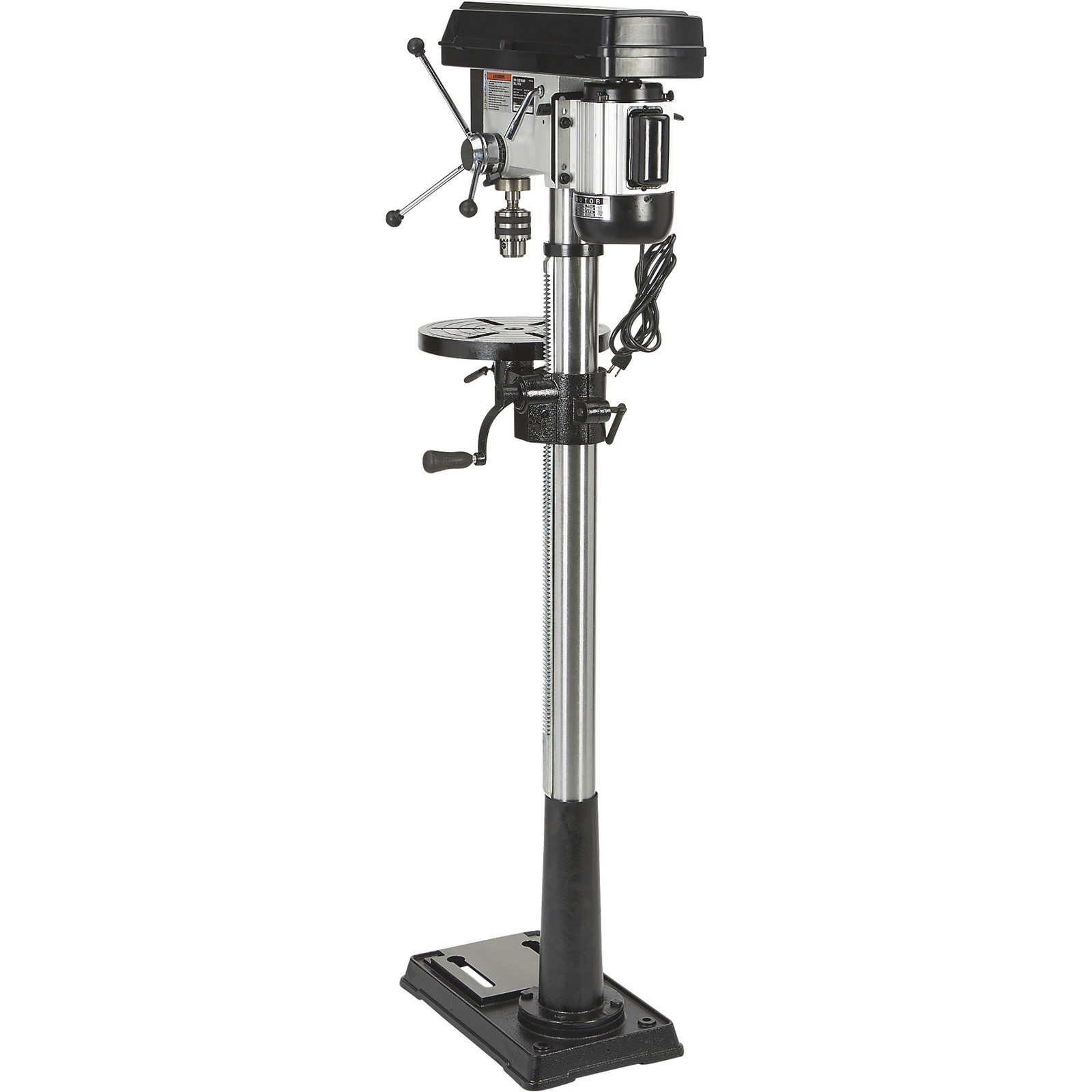 Klutch 13in. Floor-Mount Drill Press, 3/4 HP, 120V