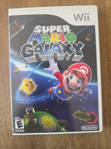 Nintendo Super Mario Galaxy Wii 2007 Tested CIB Complete in Box