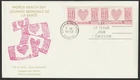 Canada #560p, United Nations World Health Day, Pair, Tagged, Official FDC 1972