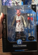 McFarlane DC Collector Edition Professor Pyg Platinum CHASE Action Figure NIB