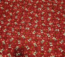 Christmas Blanket With Dog Pattern Flannel 34x39