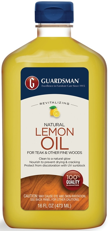 Guardsman Revitalizing Lemon Oil For Wood Furniture - 16 oz- UV protection