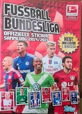 Topps Bundesliga 2014/15 Stickeralbum Komplett