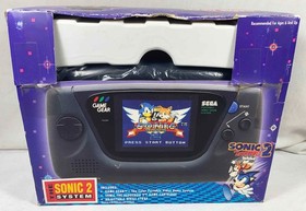 Sega Game Gear color portable video game system Sonic the Hedgehog 2 console