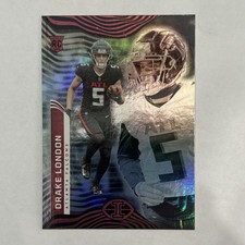 Panini Illusions 2022 Drake London Rookie No.6 Atlanta Falcons Football