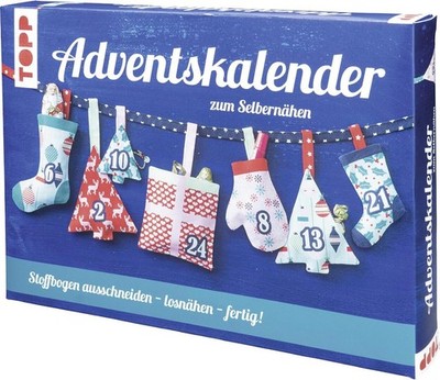 Kreativ-Set * Adventskalender zum Selbernähen * TOPP 19953 * frechverlag
