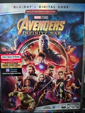 Avengers: Infinity War Blu-ray, 2018 new and unopened in original shrinkwrap