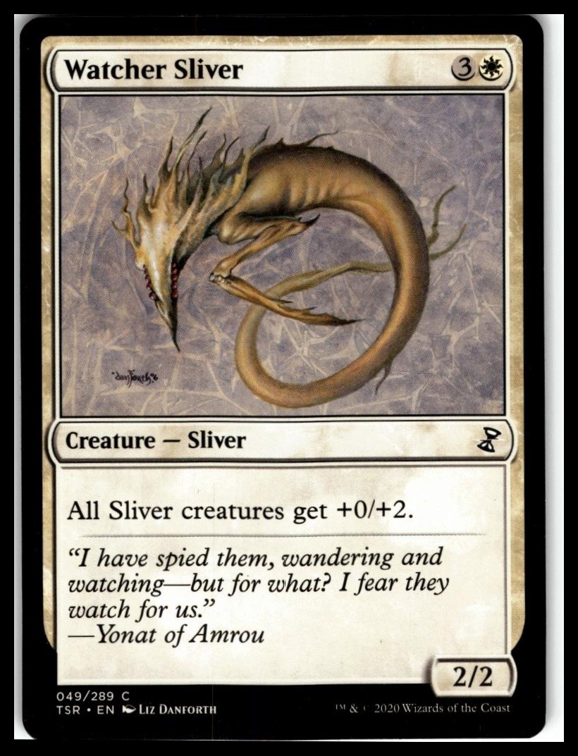 Time Spiral #45 Watcher Sliver