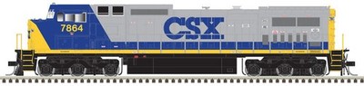 Atlas HO GE C40-8W Dash 8-40CW CSX Transportation CSXT #7886 DCC/SND LE 10004507