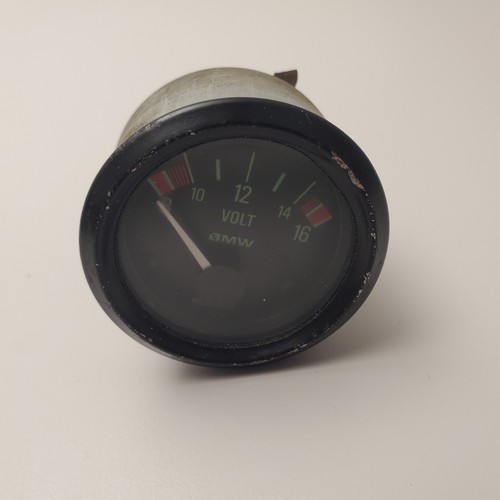 BMW Airhead R90s R100 RS RT Voltage Volt Meter Gauge Damaged For Parts - Bild 2 von 6