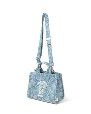 A BATHING APE BABY MILO STORE BABY MILO SMALL TOTE BAG Blue AM20190311