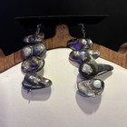 Sterling Silver Pearl Baroque Pierced Earrings  — photo 2