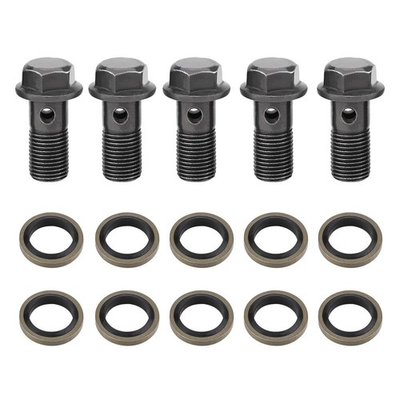 #ad 5Pcs Banjo Bolt Washer M10X1.0mm Bolts And Fittings normal popular $10.94