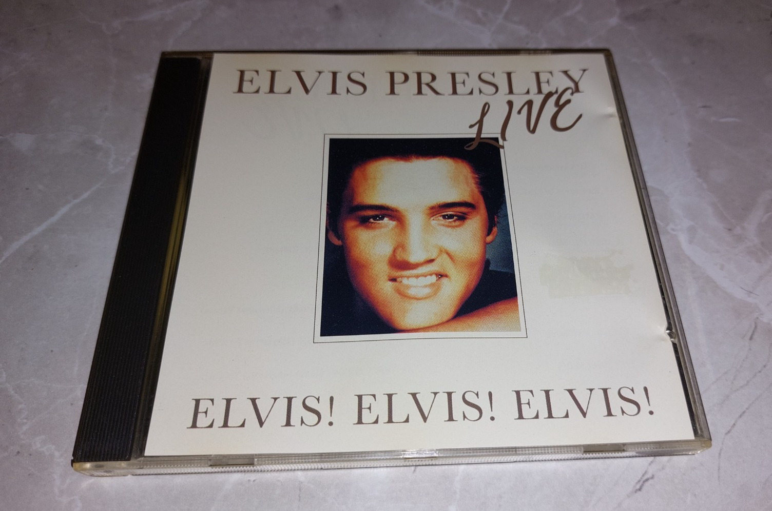 Elvis Presley ‎– Elvis! Elvis! Elvis! ( Live ) CD ALBUM 1995 EXCELLENT