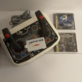 Sega Saturn Twin Stick HSS-0154 Virtual On Cyber  Gundam Lot Tested WORKING Lot