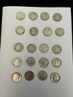 Roosevelt Dimes Mixed Lot of 20 90% Silver  1946-1964