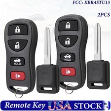 2 Replacement For 2005 2006 Nissan Altima Maxima Key Fob Remote