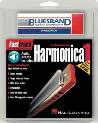 Fasttrack Music Instruction: For C Diatonic Harmonica 1 by Blake Neely (English)