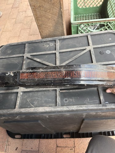 Harley Davidson Sturgis shovelhead belt drive chain guard FXB