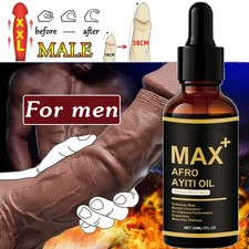 Max Afro Ayiti Oil Herbal Oil for Man Enhances Male Boosts Circulation USA