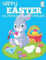 DP Kids | Happy Easter Coloring Book For Toddlers | Taschenbuch | Englisch