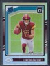 2024 Donruss Optic Luke McCaffrey #268 Holo Prizm RC Rookie Commanders