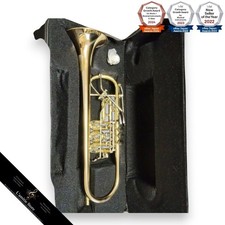 Trompette rotative B avec clés octave 3ème gâchette en laiton