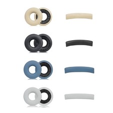 Soft Earpads Headband Cushion for WH-CH520 Earphone Foam Ear Pads Headbeam