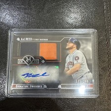 AJ Reed  2017 Topps Museum Collection Signature Swatches Dual Patch Auto /299
