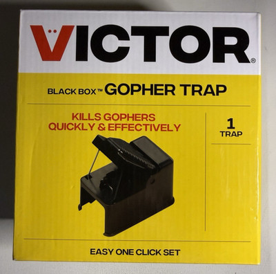 Victor Black Box Choker Loop Animal Trap For Gophers 1 pk