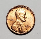1955 P LINCOLN WHEAT PENNY UNC #P3108