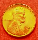1948-S Lincoln Wheat Cent Penny GEM RED BU From an Original Bank Roll