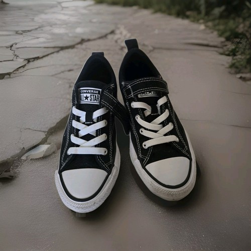 Converse Chuck Taylor All Star Black Low Top Youth Size 3 Style A06410F - Picture 3 of 15
