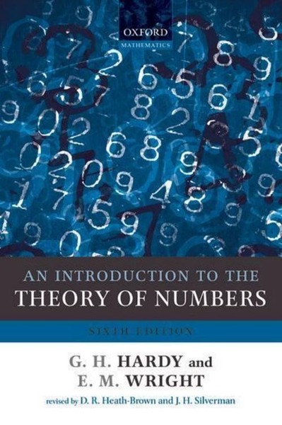 An Introduction To The Theory Of Numbers ~ Edward M. Wright ~ 9780199219865-image