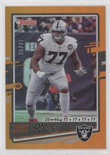 2020 Panini Donruss Jersey Number 35/77 Trent Brown #202 fm0