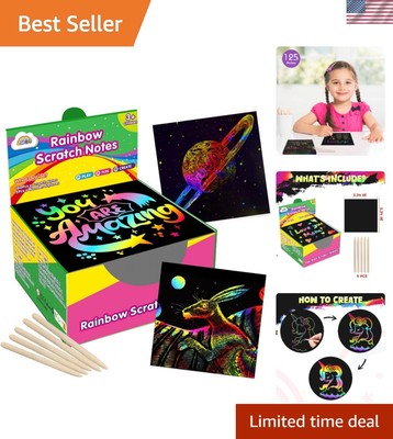 Creative Scratch Art for Kids - Fun Party Favors & Gift Ideas for Ages 4-10