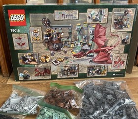 LEGO 79018 The Hobbit THE LONELY MOUNTAIN complete In Box Mini-figs Smaug Manual