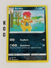 Scrafty 099/203 Regular Evolving Skies Pokemon TCG