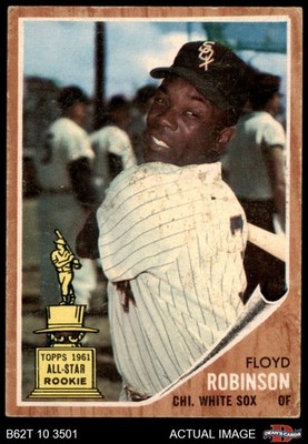 1962 Topps #454 Floyd Robinson White Sox ASR 6.5 - EX/MT+