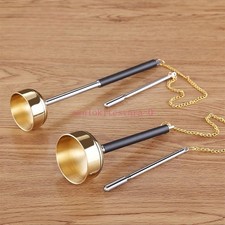 1pc The Chime Bell Brass Temple Buddhist Association Hand Chime Pray To Buddha