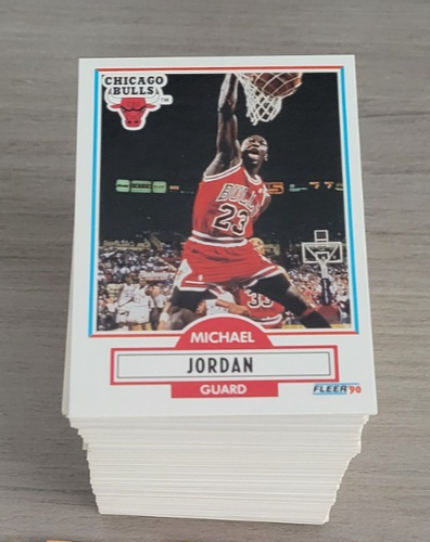 1990-91 Fleer Basketball ... Complete 198 Card Set